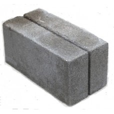 Блок стеновой полнотелый с рассечкой  М-100