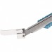 Нож, 130 мм, металлический корпус, выдвижное сегментное лезвие 9 мм (SK-5), металлическая направляющая, клипса для ремня Gross